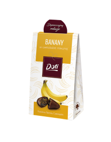 Banany w czekoladzie mlecznej 100g | Doti