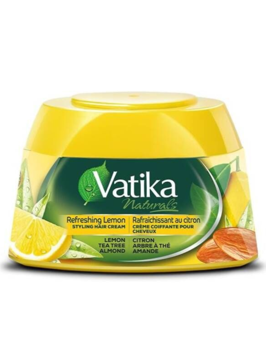 Krem do stylizacji włosów cytryna, drzewo herbaciane, migdał 210 ml| Vatika