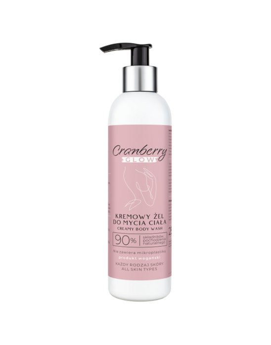 Aksamitny żel pod prysznic Go Cranberry 250 ml