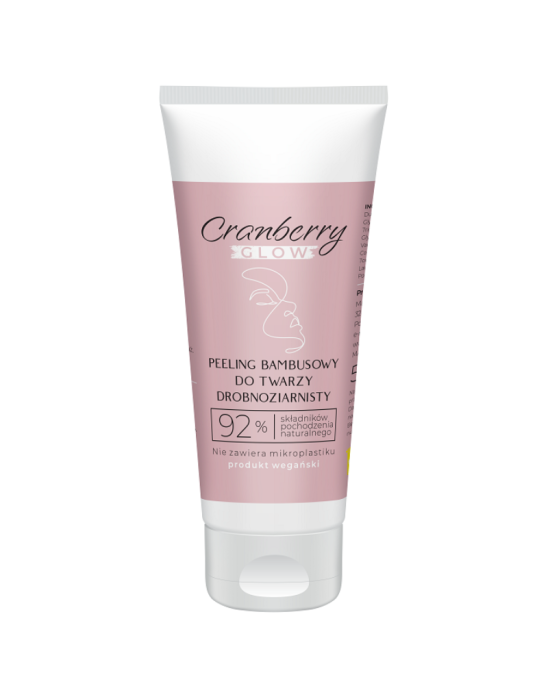 Peeling do twarzy oczyszczający 50 ml | Cranberry Glow