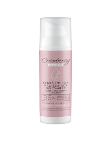 Lekka emulsja nawilżająca do twarzy 50 ml | Cranberry Glow