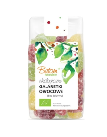 Galaretka owocowa bez żelatyny 125 g | Batom