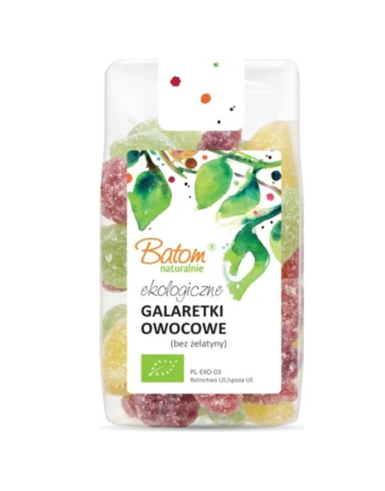 Galaretka owocowa bez żelatyny 125 g | Batom