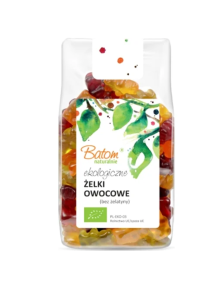 Żelki owocowe bez żelatyny 250 g | Batom