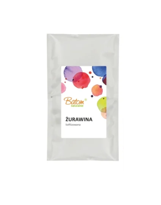 Liofilizowana żurawina 20g | BATOM