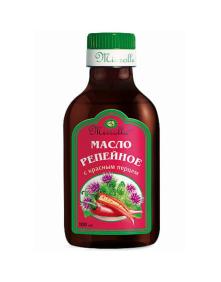 Łopianowy olejek do włosów z papryczką 100 ml | Mirolla