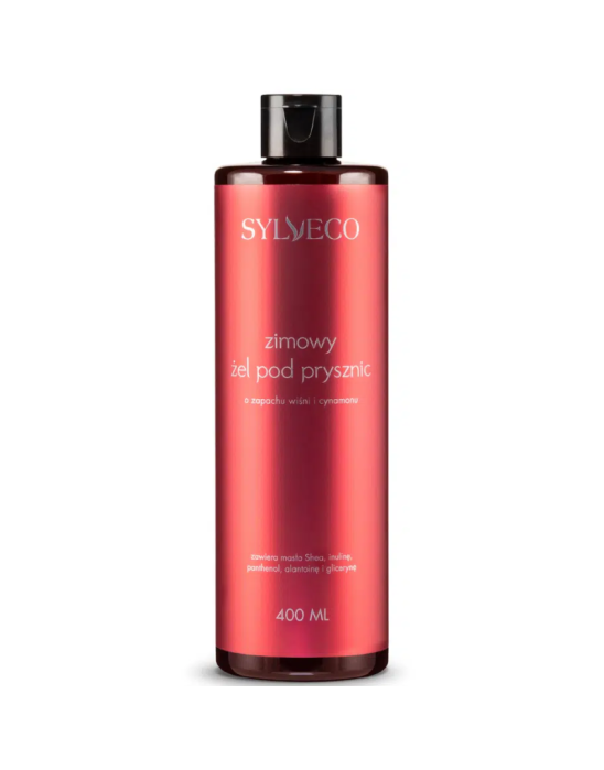 Zimowy żel pod prysznic wiśnia i cynamon 400 ml | Sylveco
