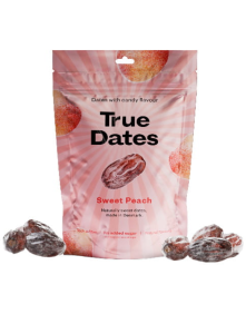 Suszone daktyle z naturalnym aromatem słodka brzoskwinia 100 g | True Dates