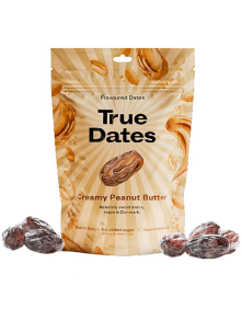 Suszone daktyle z naturalnym aromatem masło orzechowe 100 g | True Dates