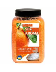 Antycelulitowa sól do kąpieli z hiszpańskiej mandarynki 750 g | Spa&Aroma