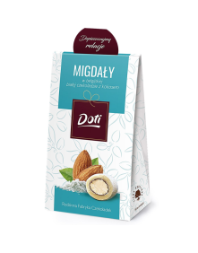Migdały w białej czekoladzie z cynamonem 100 g | Doti