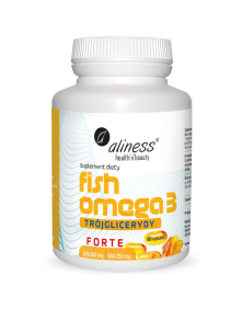 Fish omega-3 trójglicerydy forte 60 kaps | Aliness