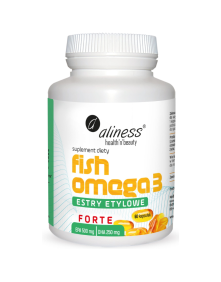 Fish omega-3 estry etylowe forte 60 kaps | Aliness