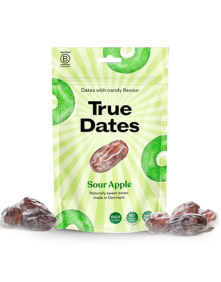 Suszone daktyle z naturalnym aromatem kwaśne jabłko 100 g | True Dates