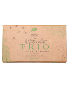 Paletka trzech naturalnych cieni do konturowania nr 302 medium 9,4 g | Felicea