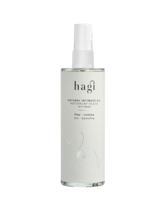 Naturalny olejek intymny len bawełna 100 ml | Hagi