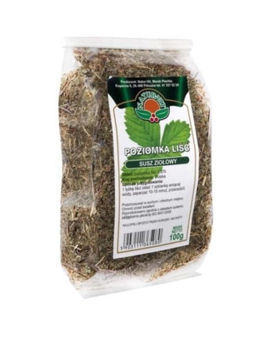 Liść poziomki suszony 100 g | Natura Wita