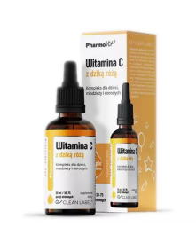 Witamina C z dziką różą 30 ml | Pharmovit