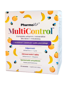 MultiControl kompleks witamin i minerałów z colostrum i pyłkiem pszczelim 30 szt | Pharmovit
