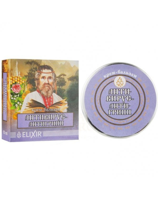 Krem balsam na przeziębienie "Antivirus" 10 ml | Elixir