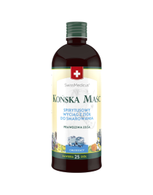 Spirytusowy wyciąg z ziół do smarowania chłodzący 400 ml | Swiss Medicus