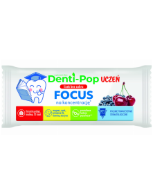 Lizak bez cukru na koncentrację 1 szt | Denti-Pop