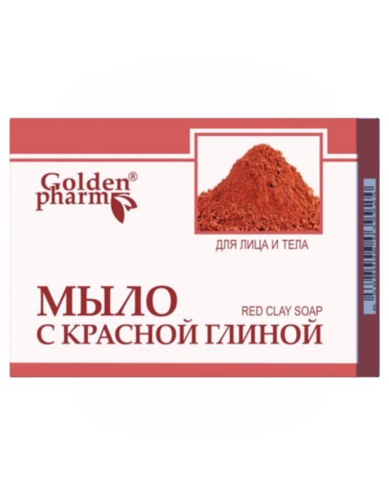 Mydło z czerwoną glinką 70 g | Golden Pharm