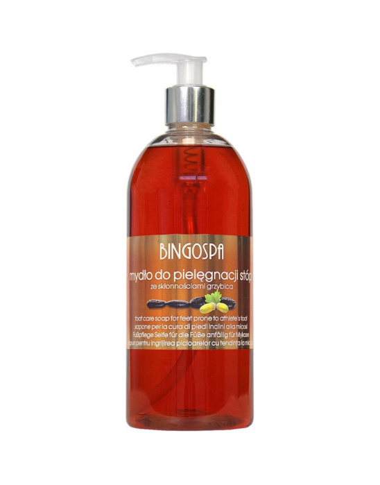 Mydło do pielęgnacji stóp ze skłonnością do grzybicy 500 ml | Bingospa