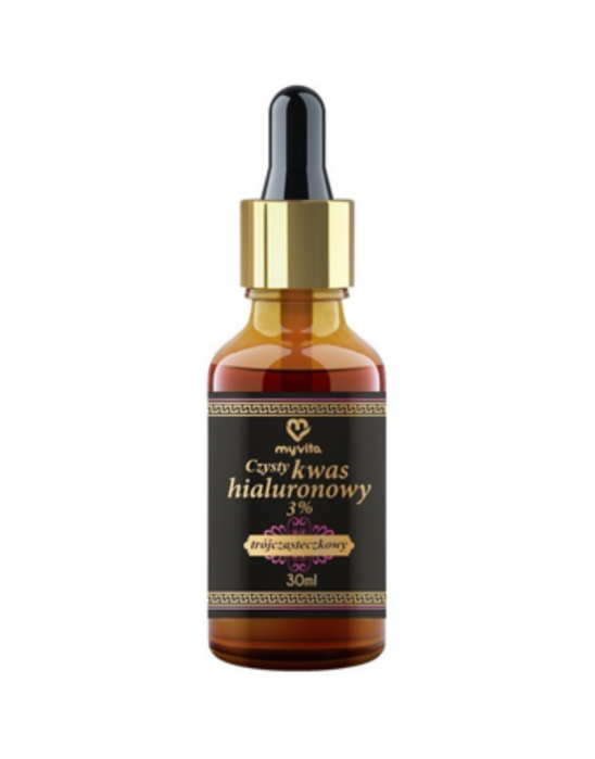 Czysty kwas hialuronowy 5% trójcząsteczkowy 30 ml | MyVita