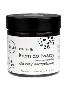 Rokitnikowy krem do twarzy dla cery naczynkowej 60 ml | La-Le