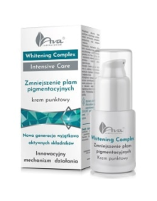 Whitening complex krem punktowy zmniejszający plamy pigmentacyjne 15 ml | Ava Laboratorium