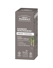 Krem do twarzy na noc bambus + niacynamid 50 ml | Elfa