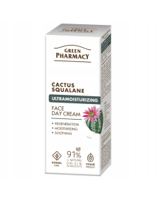 Krem do twarzy na dzień kaktus + skwalan 50 ml | Green Pharmacy