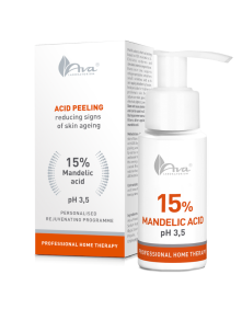 Peeling kwasowy redukujący oznaki starzenia skóry 15 % kwas migdałowy 50 ml | Ava Laboratorium