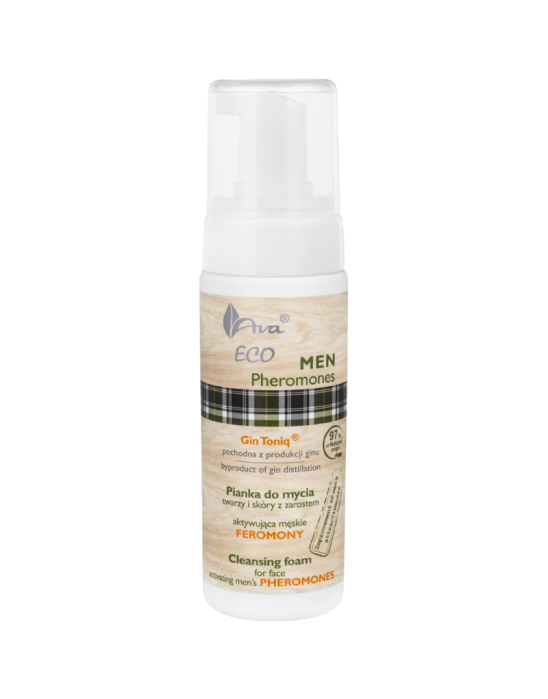 Eco Men pianka do mycia twarzy i skóry z zarostem 150 ml | Ava Laboratorium