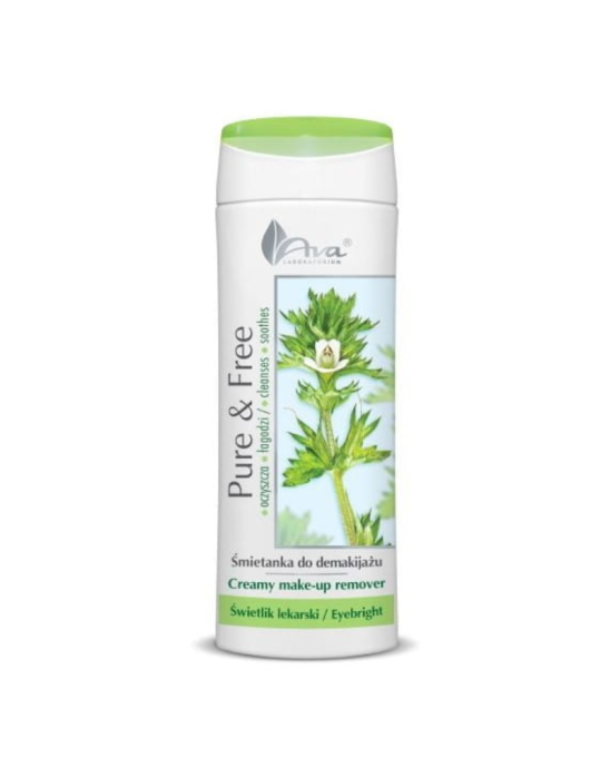 PURE&FREE Śmietanka do demakijażu 250 ml | Ava Laboratorium