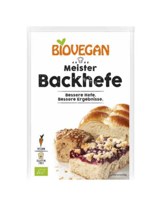 BIO Drożdże suszone bezglutenowe 7 g | Biovegan