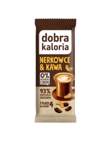 Baton nerkowce&kawa 35 g | Dobra Kaloria
