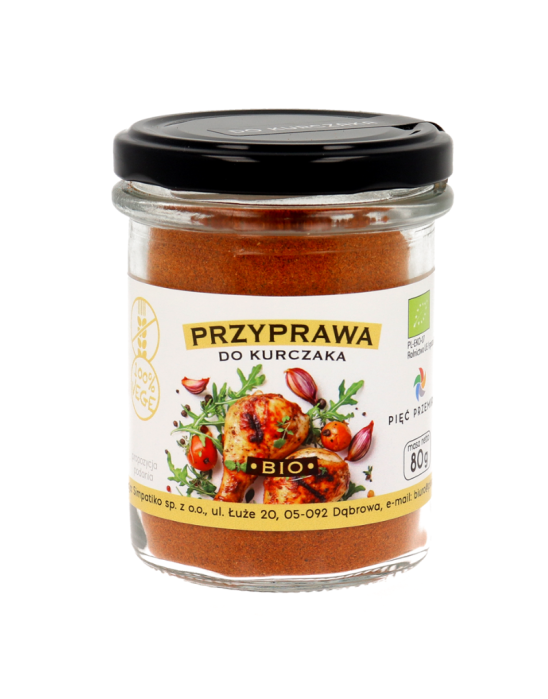 BIO Przyprawa do kurczaka 80 g | Pięć Przemian