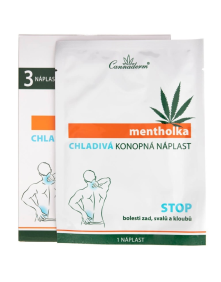 Mentholka plastry chłodzące 3 szt | Cannaderm