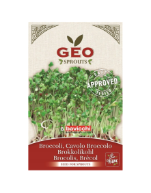 Brokuły - nasiona na kiełki bavicchi 15 g | GEO