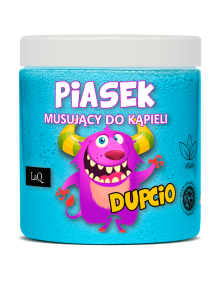 Musujący piasek do kąpieli niebieski Dupcio 190 g | Laq