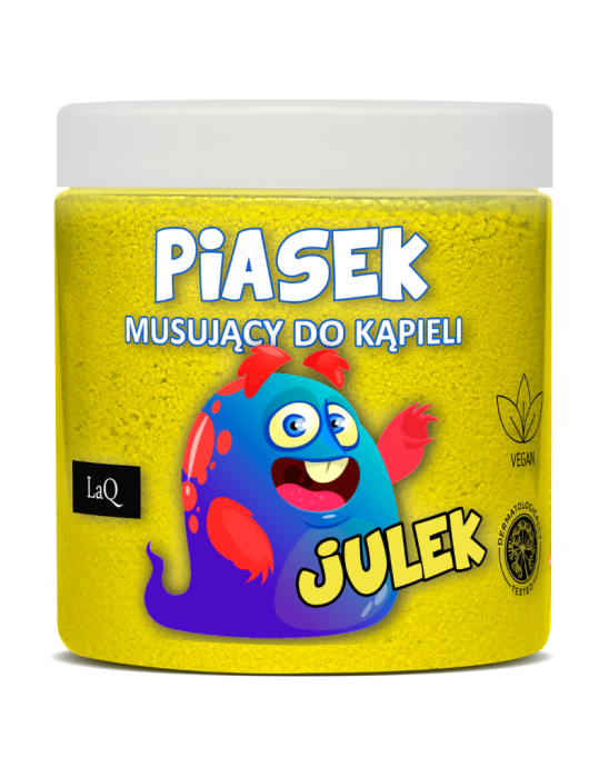 Musujący piasek do kąpieli niebieski Dupcio 190 g | Laq