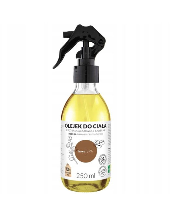 Olejek do ciała ujędrniający kawa & bawełna 250 ml | Home SPA