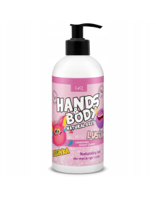 Naturalny żel do mycia rąk i ciała Celinka i Lusia landrynka 300 ml | Laq