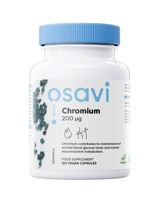 Chromium 200 ug 120 kaps | Osavi