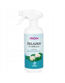 Żelazko w sprayu o zapachu kwiatu lotosu 500 ml | Iron