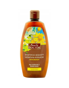 Szampon balsam do włosów gładkość i połysk 500 ml | Family Doctor