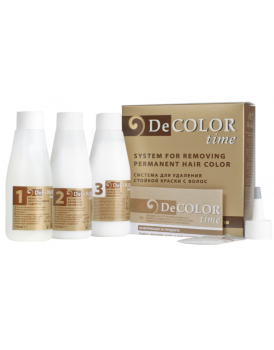 Zestaw do dekoloryzacji 3x 110 ml | Color Time