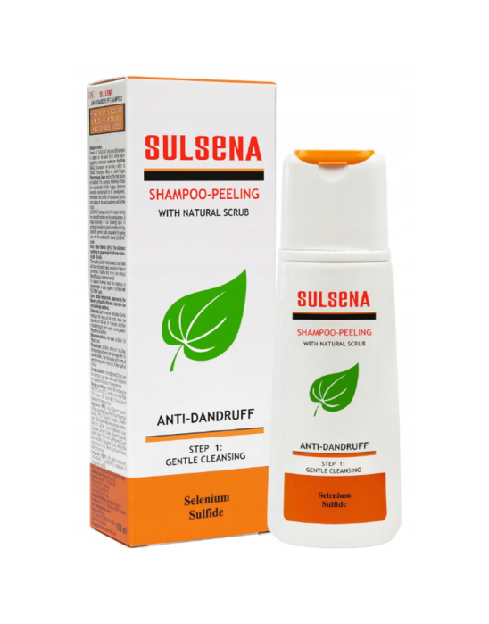 Szampon-peeling przeciwłupieżowy 150 ml | Sulsena